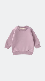 Pull en coton biologique Lavende