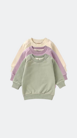 Pull en coton biologique crème