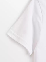 T-shirt basique en coton bio - Blanc