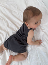 Ensemble Pyjama Gaufré Gris