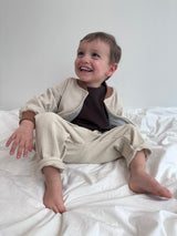 Blouson Aviateur en Velours Côtelé