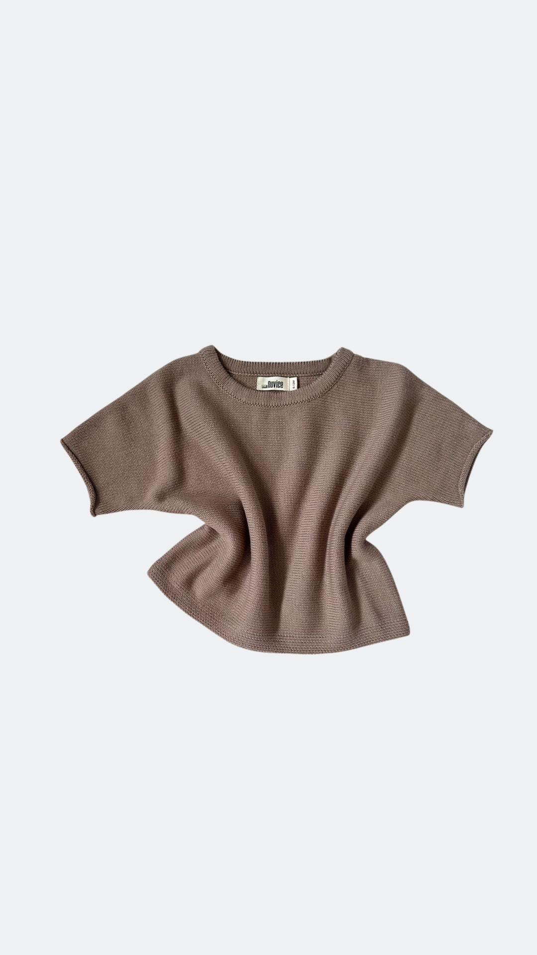 Ensemble T-shirt et Short Cycliste Mocha en Coton