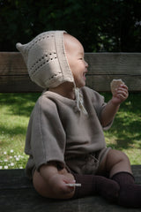 Ensemble T-shirt et Short Cycliste Mocha en Coton