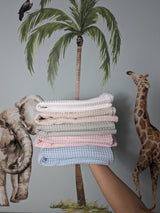 Couverture en Coton Biologique - Blanc
