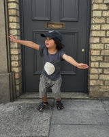 Ensemble T-shirt et Short Rayés