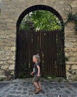 Ensemble T-shirt et Short Rayés