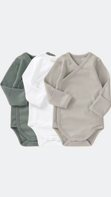 Basic Organic Cotton Romper - Bundle