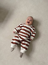 Bodysuit rayé oversize Chestnut