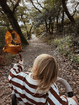 Bodysuit rayé oversize Chestnut