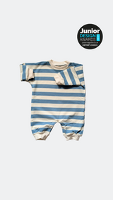 Body Oversize - Rayures vertes 