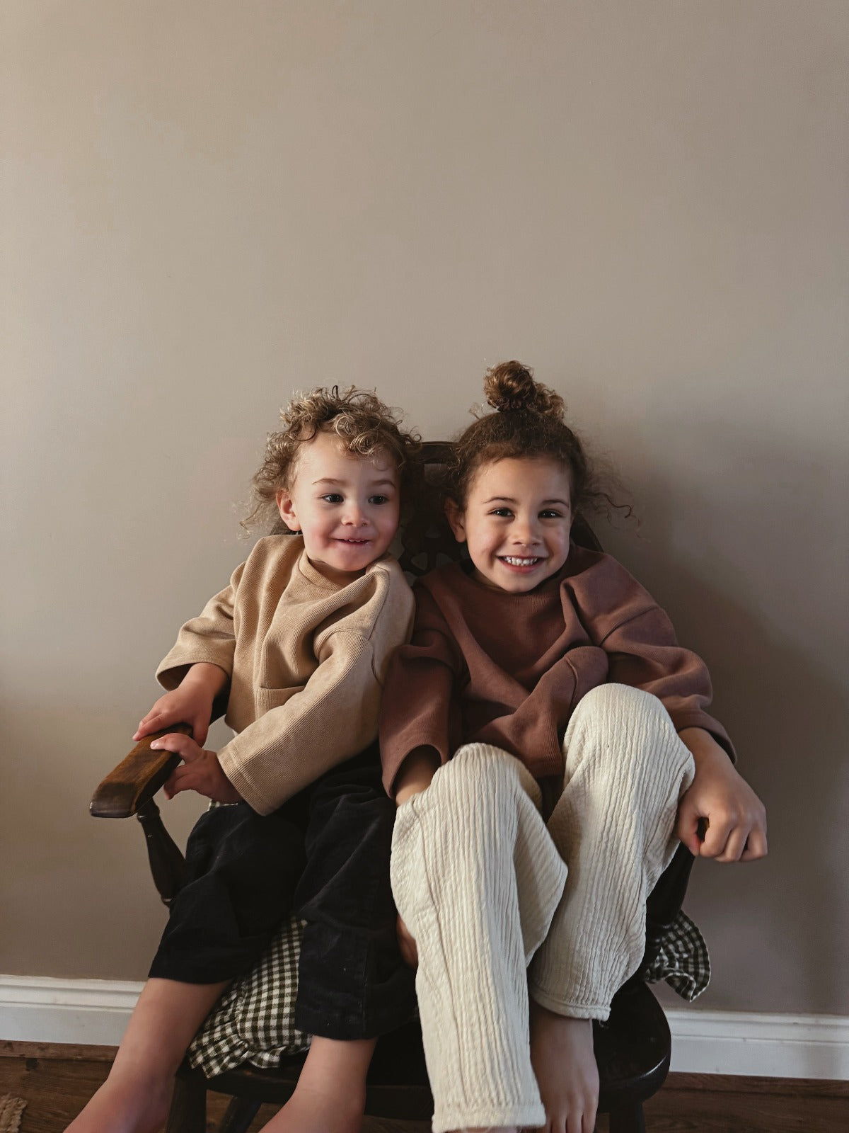 Haut à Manches Longues Café Intense