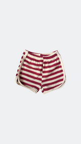 Ensemble T-shirt et Short Cycliste Mocha en Coton 