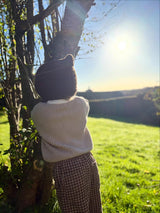 Pull de Noël en forme de renne