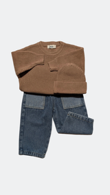 Pull de Noël en forme de renne