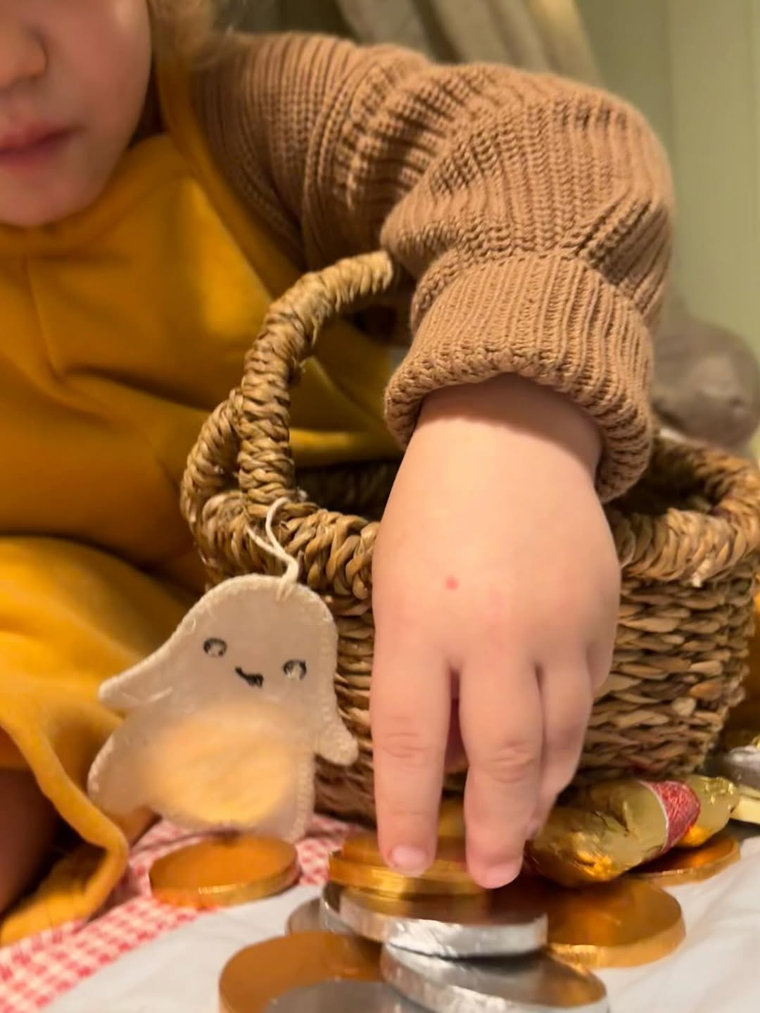 Pull de Noël en forme de renne