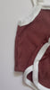 Ensemble T-shirt et Short Cycliste Mocha en Coton 
